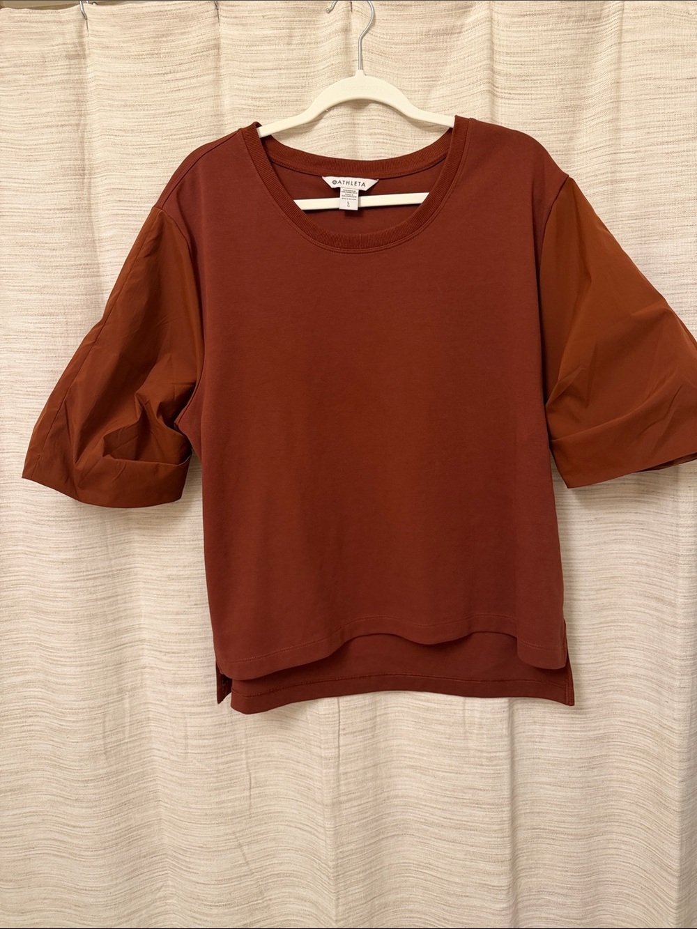 Athleta upscale casual top.